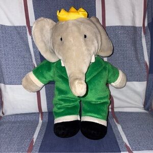 10 inch Babar plush by applause